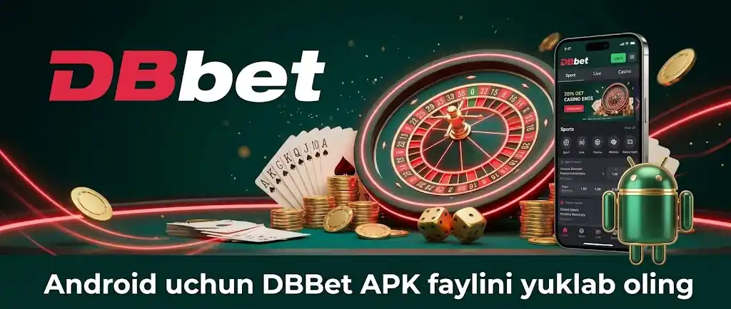 Android uchun DBBet APK faylini yuklab olish