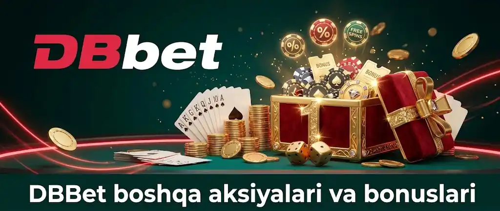 DBBet boshqa aksiyalari va bonuslari