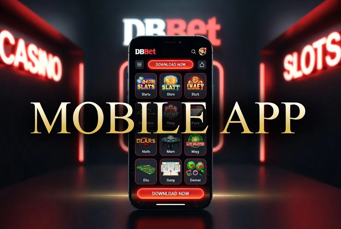 DBBet mobil ilovasi va apk o'rnatish ekrani