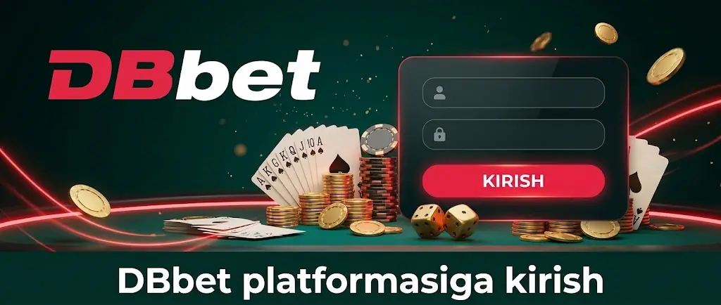 DBbet platformasiga kirish