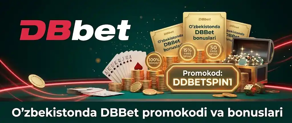 O'zbekistonda DBBet promokodi va bonuslari