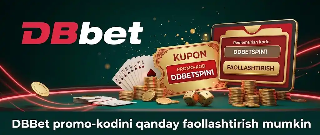 DBBet promokodini qanday faollashtirish mumkin