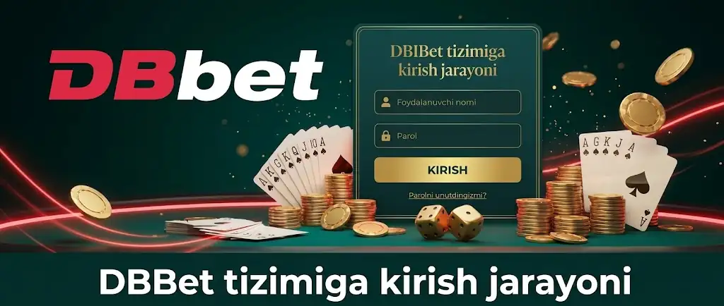 DBBet tizimiga kirish jarayoni