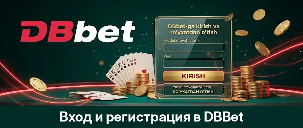 DBBet вход и регистрация