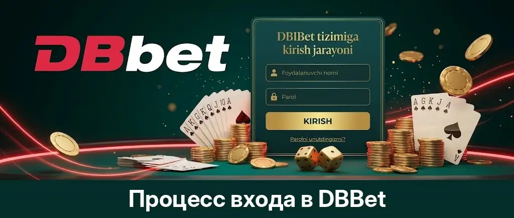 Вход в систему DBBet